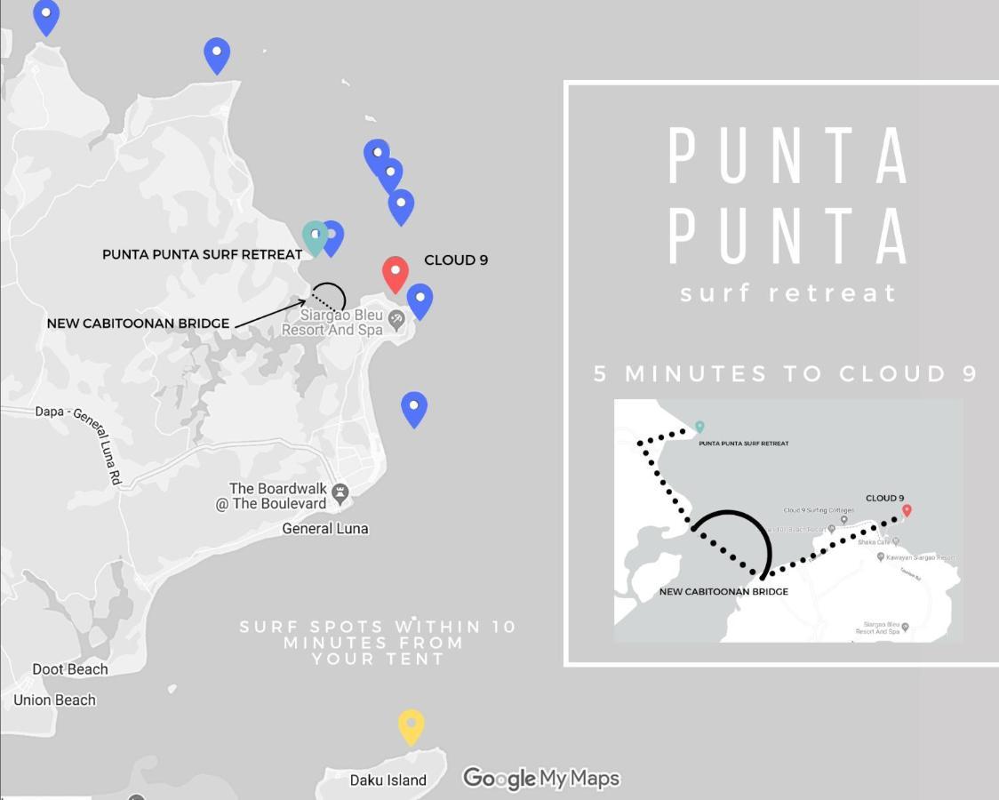 Punta Punta Surf Retreat Hotel General Luna  Ngoại thất bức ảnh